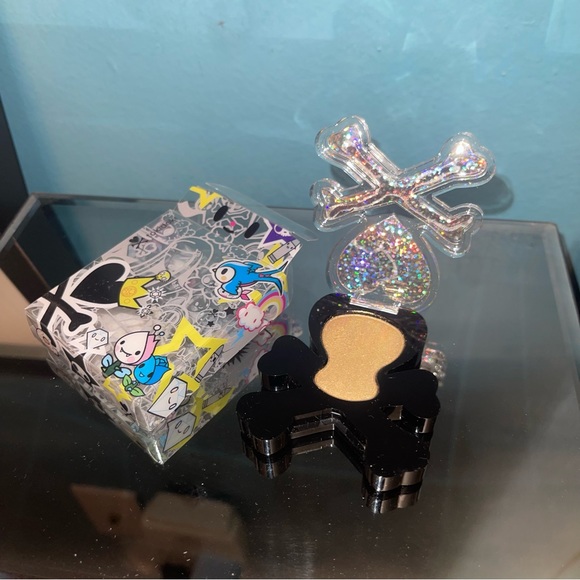 TOKIDOKI x Sephora Cromatico eyeshadow Savana - Yellow Gold Eyeshadow Glitter - Picture 4 of 5